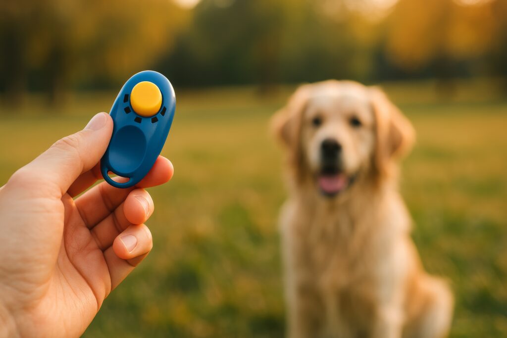 dog training with clicker 