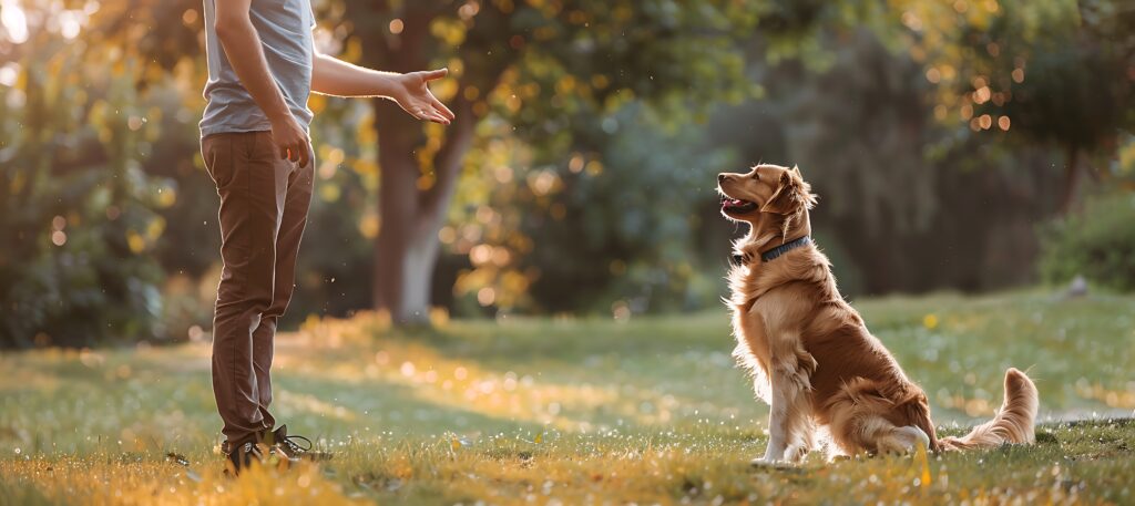 basic dog commands taught by Allbreeds 