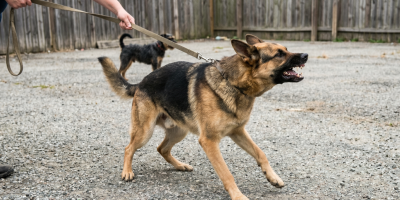 learn the tricks and tips to train an aggressive dog