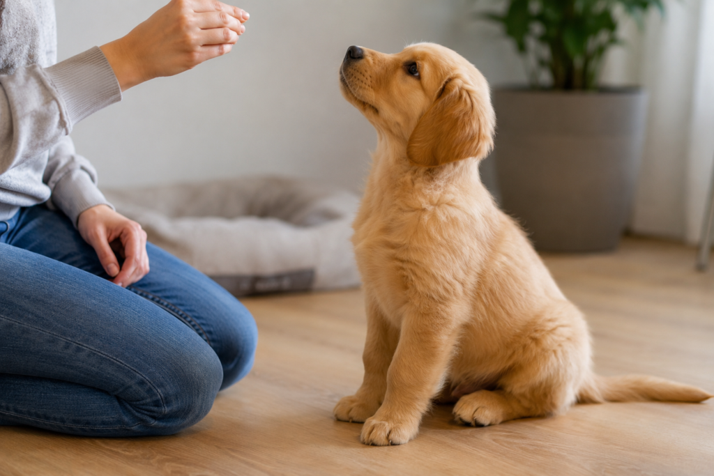 golden retriever puppy 6 Golden Retriever Training Tips 1 golden retriever puppy