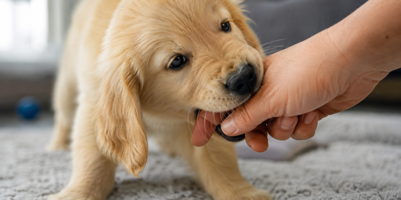 golden biting